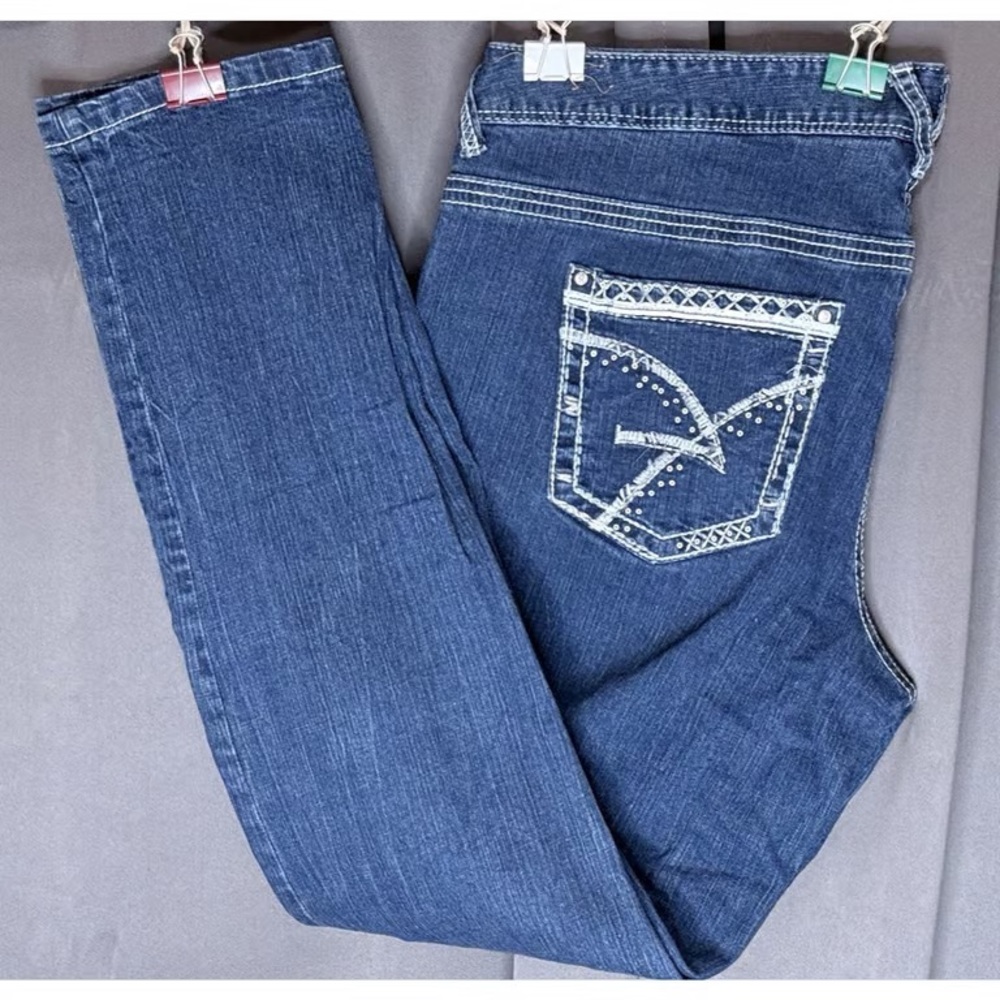 Size 16 Ladies "AMETHYST" Stetchy denim Skinny jeans Dark Body Con Jeans